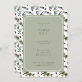 Elegante Weihnachtskarte | FotoCollage Feiertagskarte