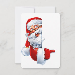 Elegante Weihnachtskarte – Handgezeichneter Baum  Einladung