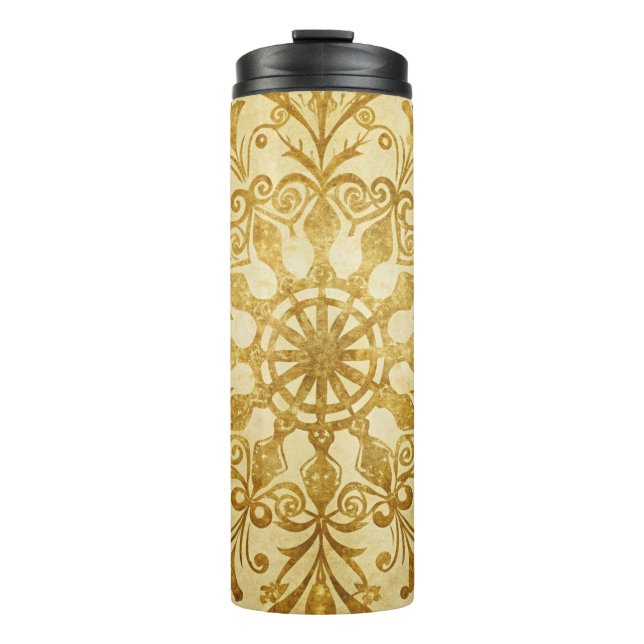 Elegante Weihnachtsreise Umarmung - Holiday Therma Thermosbecher (Vorderseite)