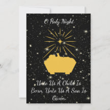 Elegante Weihnachtsszene Sternennacht Weihnachten