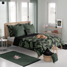 Elegante Weihnachtszweige auf schwarz