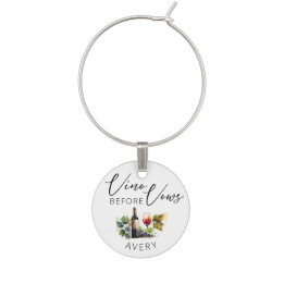 Elegante Weine vor den Vows Weinkeller und Weinkel Glasmarker
