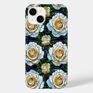 Elegante weiße Rosenblüte Case-Mate iPhone 14 Hülle