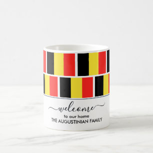 Elegante Welcome BELGIUM FLAG Tasse