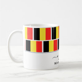Elegante Welcome BELGIUM FLAG Tasse