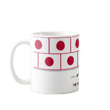 Elegante Welcome JAPAN FLAG Kaffee Tasse