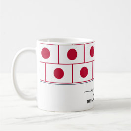 Elegante Welcome JAPAN FLAG Kaffee Tasse