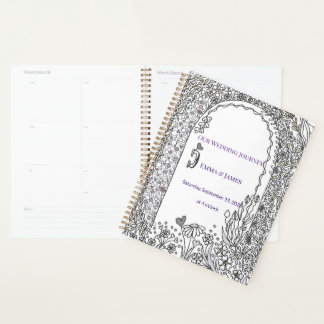 Elegante Whimsische Garten-Tür-Hochzeit Planer