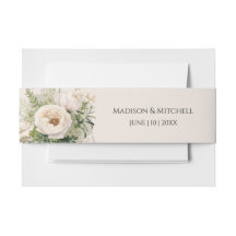 Elegante White Blume Bouquet