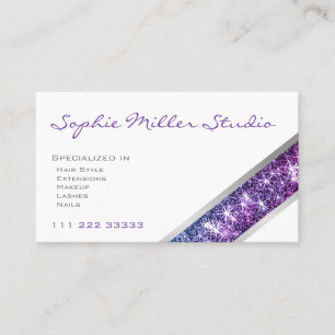Elegante White Custom Foto Services und Open Hours Visitenkarte