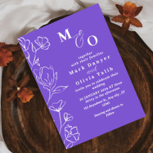 Elegante White Floral Wedding