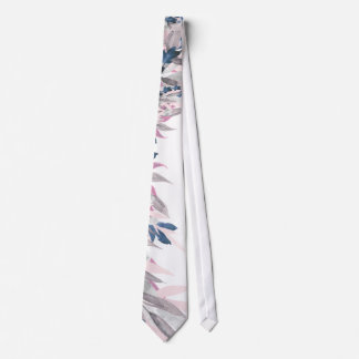 Elegante White Navy Blush Wedding Neck Krawatte