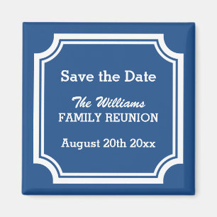 Elegante Wiedersehen Speichern Sie die Datums-Magn Magnet