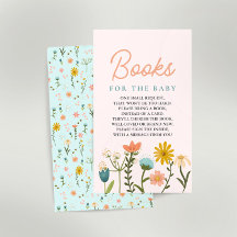 Elegante Wildblume Girls Books for Baby