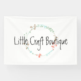 Elegante Wildblume Kunst, Dichtung und Musik Banner