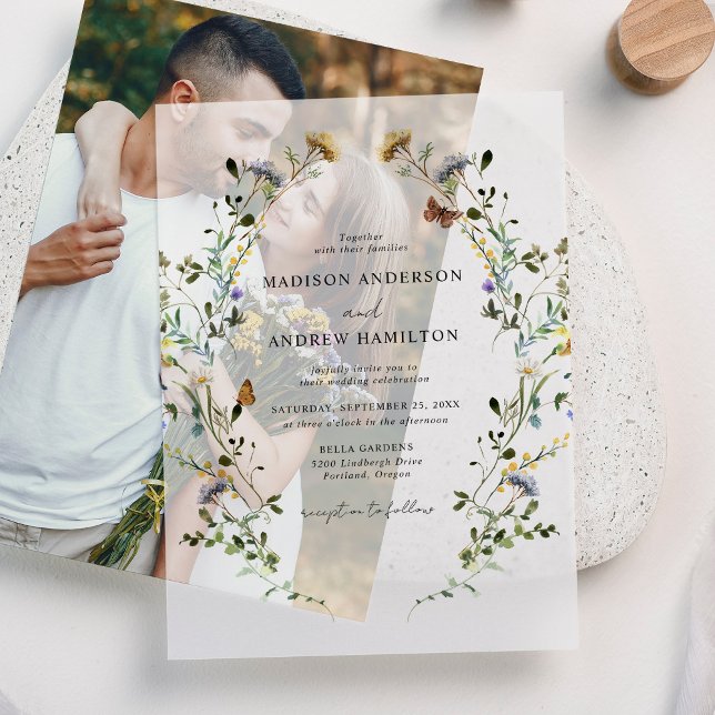 Elegante Wildblume Meadow Wedding (Von Creator hochgeladen)