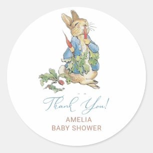 Elegante Wildblume Peter Rabbit Sticker