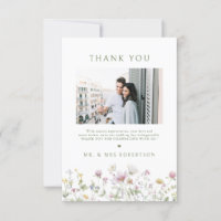 Elegante Wildblume Soft Pastel Botanische Hochzeit