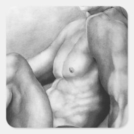 Elegante Wine tasting in der Fattoria Moncucchetto Quadratischer Aufkleber