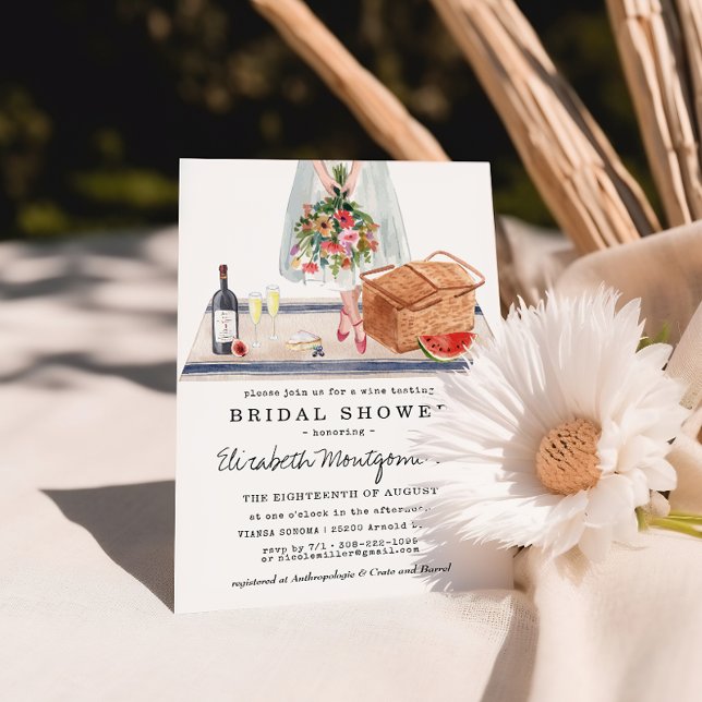 Elegante Wine tasting | Picnisches Brautparty (Von Creator hochgeladen)