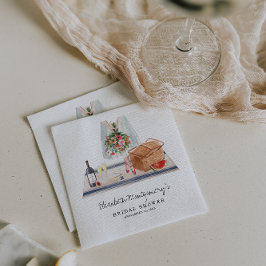 Elegante Wine tasting | Picnisches Brautparty Serviette