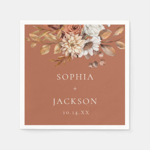Elegante Winter-Gastgeschenke Hochzeiten im Herbst Serviette
