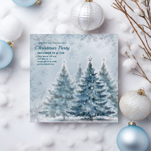 Elegante Winter Wonderland Feierlichkeiten Einladu Save The Date