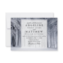 Elegante Winterwonderland Schneeflocken Hochzeit