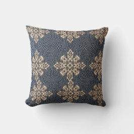 Elegante Wirbel-Cushions mit komplexen Mustern Kissen