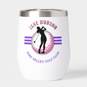 Elegante Women Golfer Design