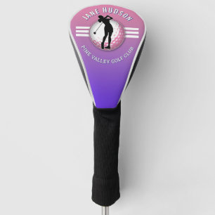 Elegante Women Golfer Design Golf Headcover