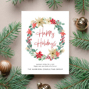 Elegante Wreath Business Weihnachten