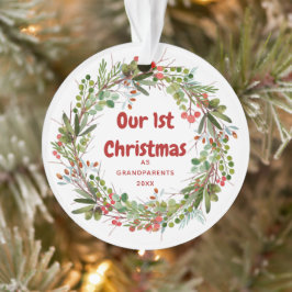 Elegante Wreath Ornament