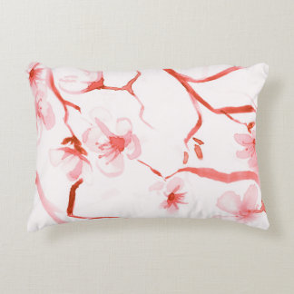 Elegante Wurfkissen mit Blumenmuster Dekokissen