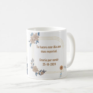 Elegante y Personalizada para Celebrar su boda  Kaffeetasse