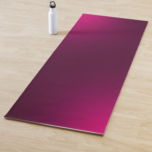 Elegante Yoga-Matte mit rotem Farbverlauf Yogamatte (Von Creator hochgeladen)