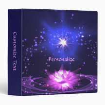 Elegante Zen Lila Crystal Lotus Blume