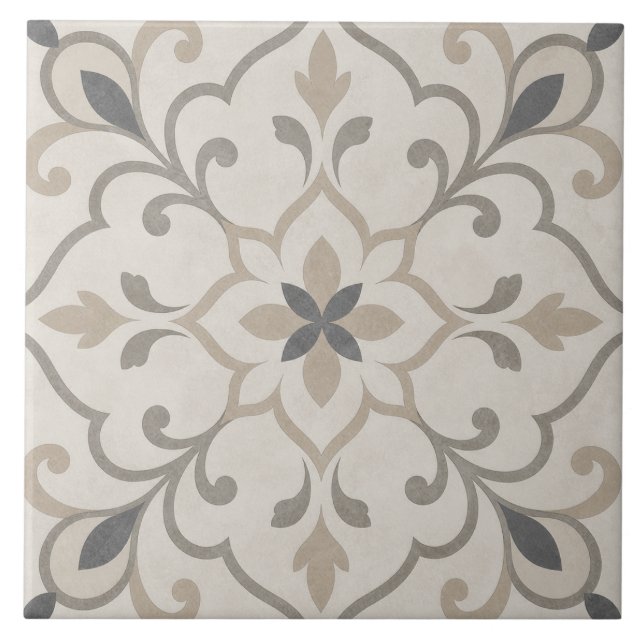 Elegante Ziersteinfliese Fliese (Vorderseite)