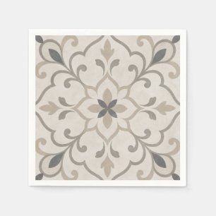 Elegante Ziersteinfliese Serviette