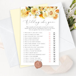 Elegante Zitrone Das Hochzeitsschuhspiel