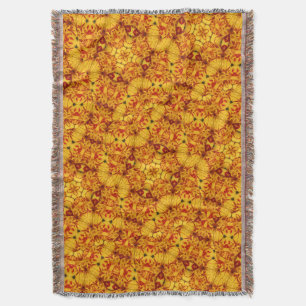 Elegante zweifarbige rote Gold Monsella-Tulpe Decke