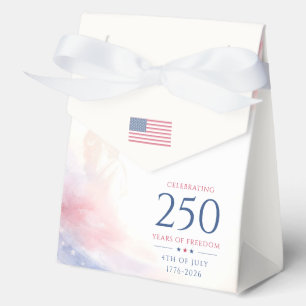Eleganter 250. amerikanischer Unabhängigkeitstag 4 Geschenkschachtel
