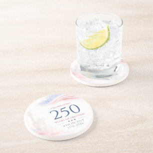 Eleganter 250. amerikanischer Unabhängigkeitstag 4 Getränkeuntersetzer
