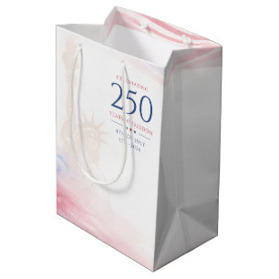 Eleganter 250. amerikanischer Unabhängigkeitstag 4 Mittlere Geschenktüte