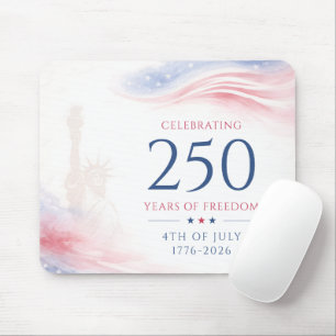 Eleganter 250. amerikanischer Unabhängigkeitstag 4 Mousepad