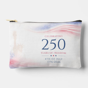 Eleganter 250. amerikanischer Unabhängigkeitstag 4 Zubehörtasche