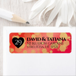 Eleganter 29. Garnet Hochzeitstag