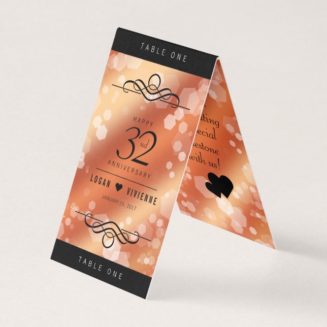 Eleganter 32. Geburtstag der Bronze (Vorderseite)