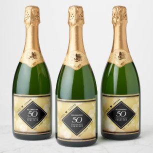 Eleganter 50. Geburtstag der Goldenen Hochzeit