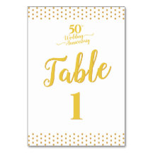 Eleganter 50. Hochzeitstag